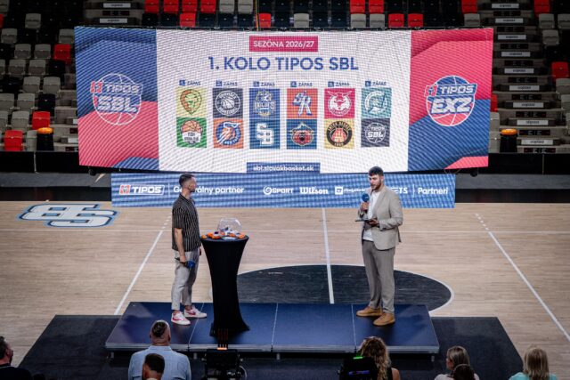 Poznáme program 1. kola novej sezóny TIPOS SBL. Prvý zápas sezóny doma proti Handlovej